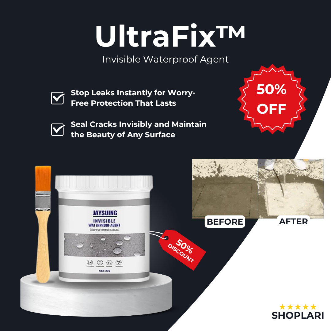 HydroGuard™ — Stop Leaks Instantly with a Clear, Lasting Shield