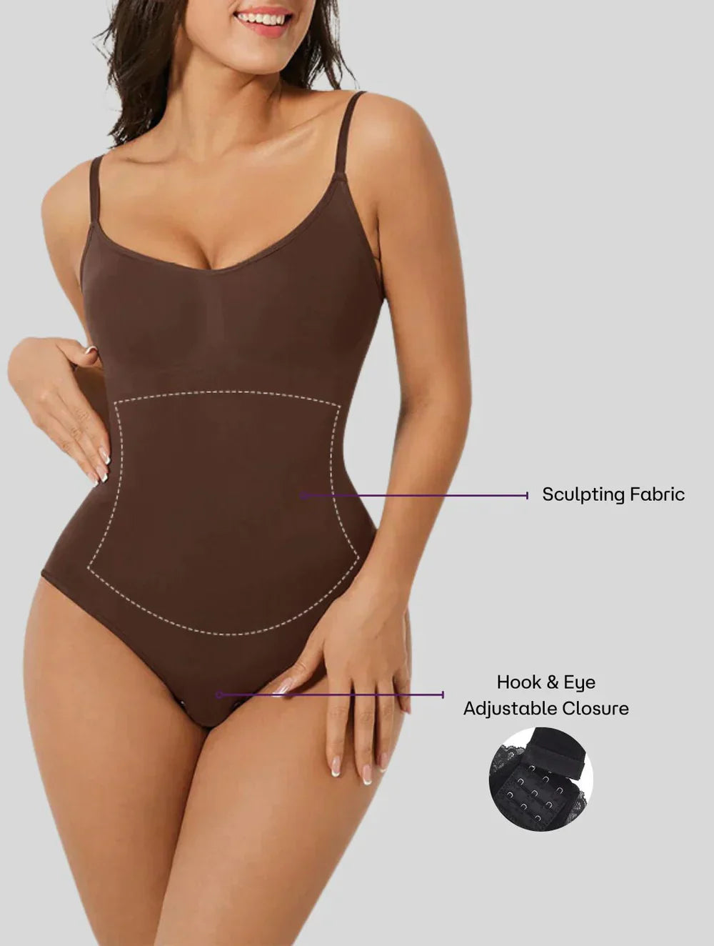 AllureSilk™ Contour Bodysuit — Instantly Sculpt Your Waist and Boost Your Confidence All Day Long