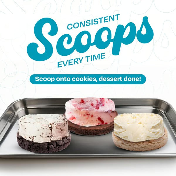 FrostMelt™ ScoopMaster — Create Perfect Ice Cream Sandwiches Instantly, No Mess, All Magic