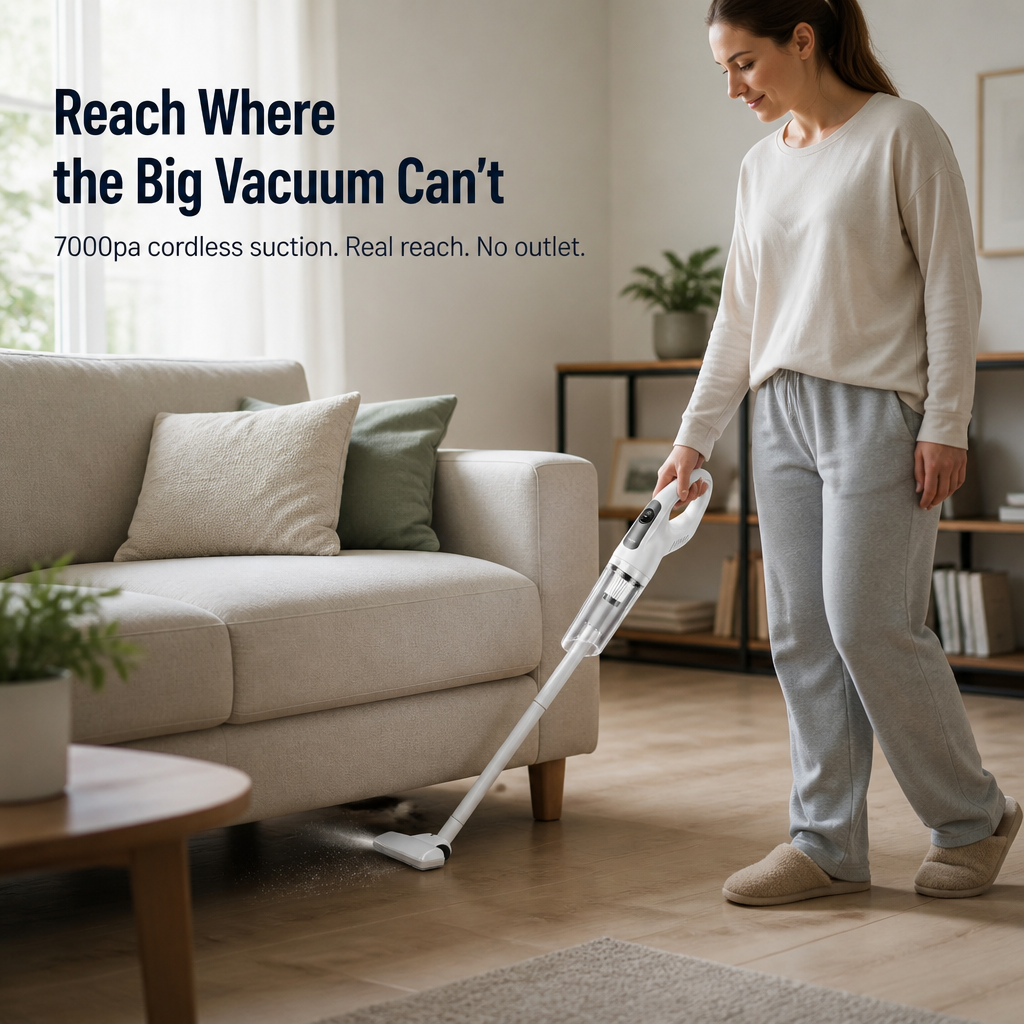 SparkBlitz™ — Lift Crumbs, Pet Hair and Dust From Every Nook Cordlessly