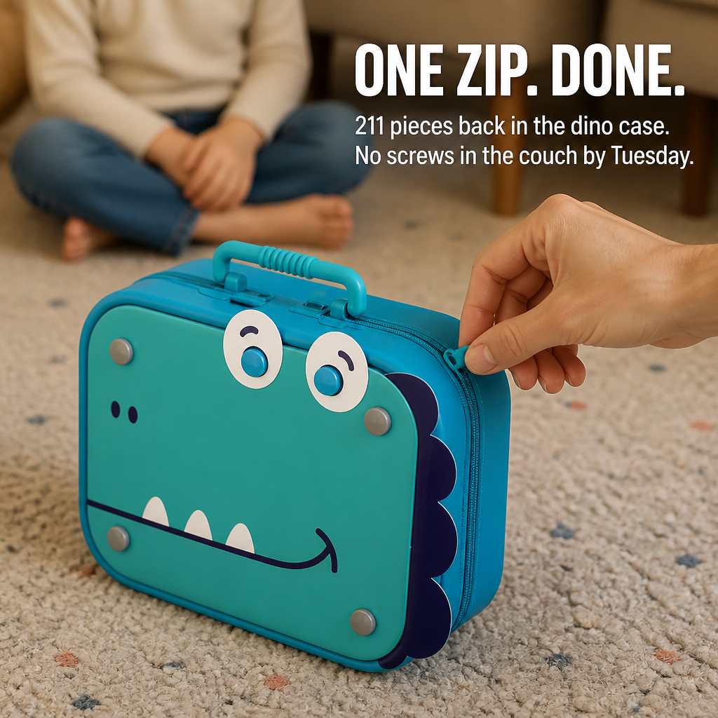 BrightBuilds™ — Trade Screen Time for 211 Pieces and an Actual Working Drill
