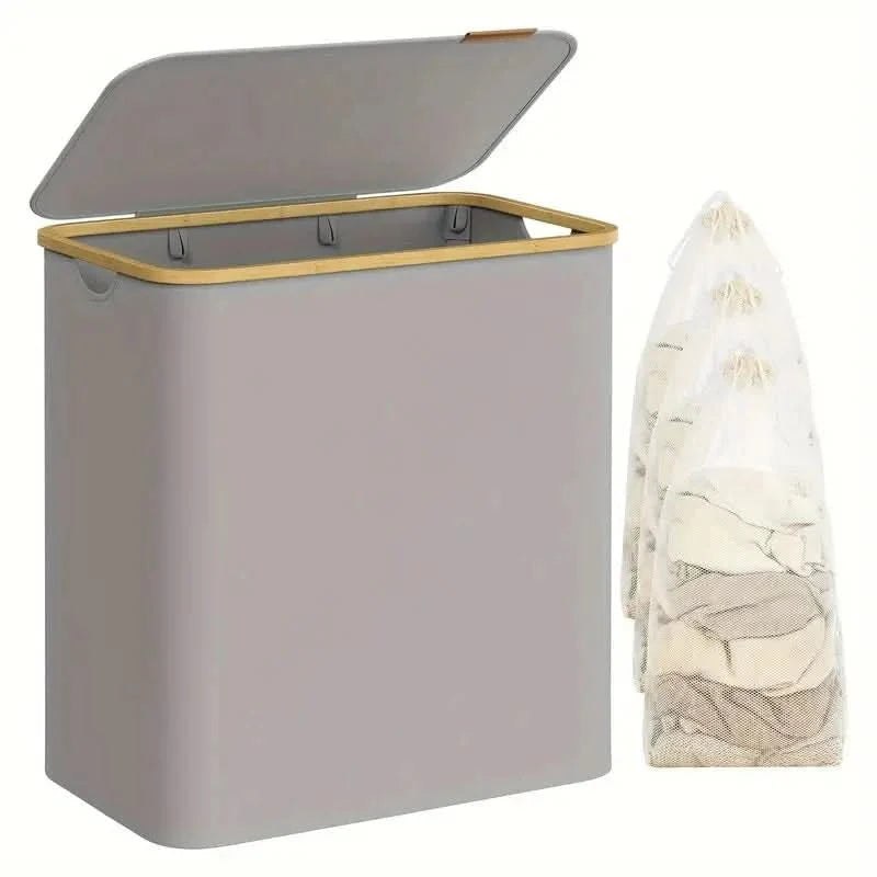 Laundry Hamper 150L | Modern Design with Lid | LaundryMate