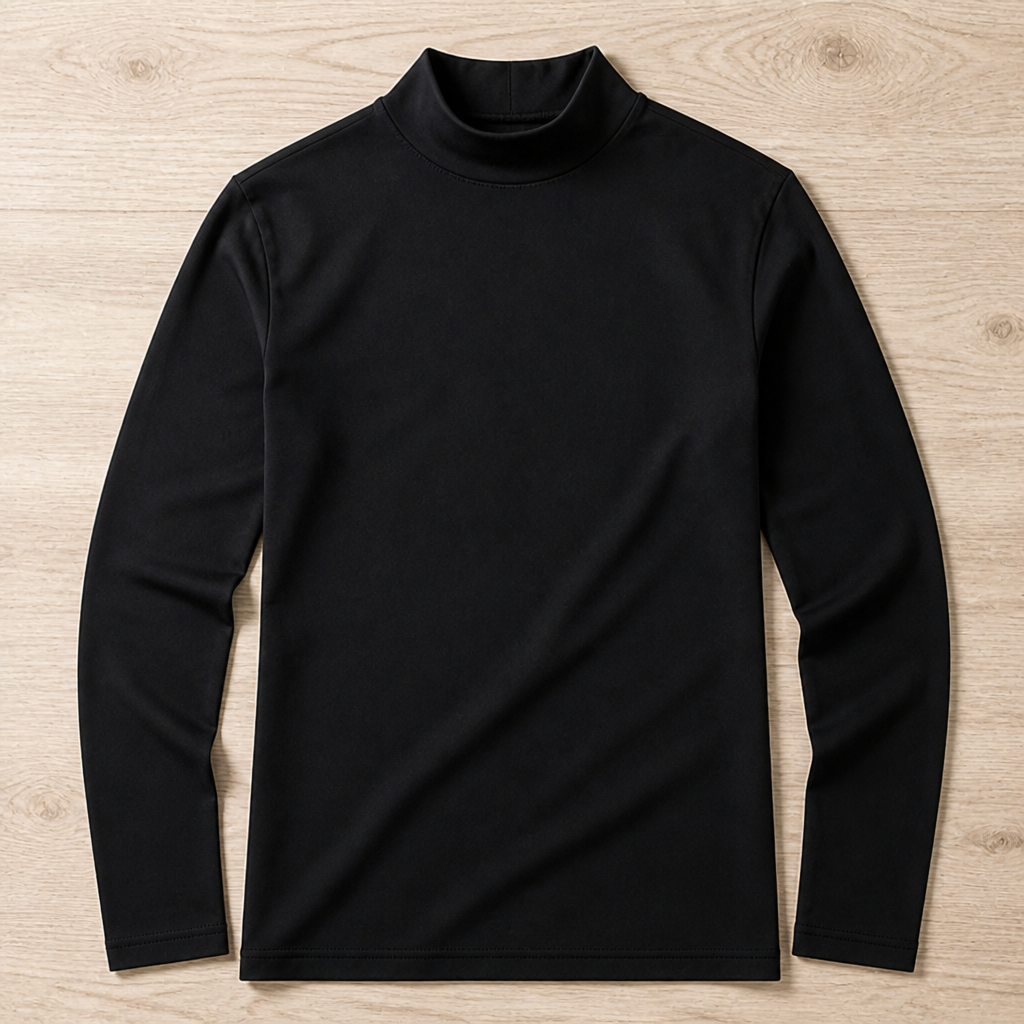 VeroEdge™ Slim Fit Long Sleeve High-Neck Shirt — Own Every Room with Unmatched Confidence and Comfort