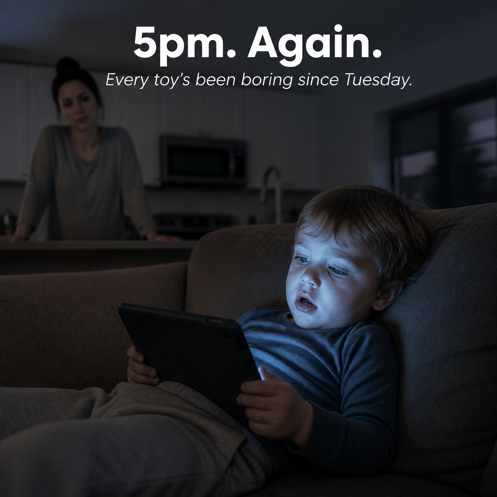 CosmoQuack™ — Tire Out Toddlers Without an iPad in Only 20 Minutes
