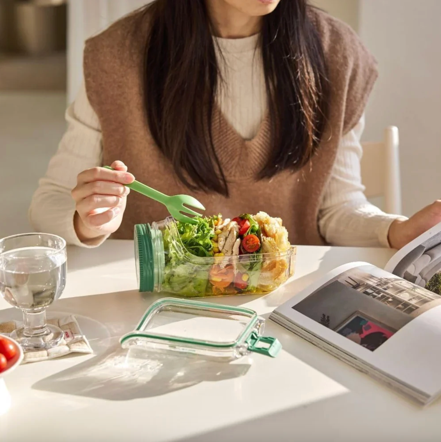 FreshLayer™ Meal Pod — Savor Crisp, Spill-Free Freshness Anytime You’re Hungry