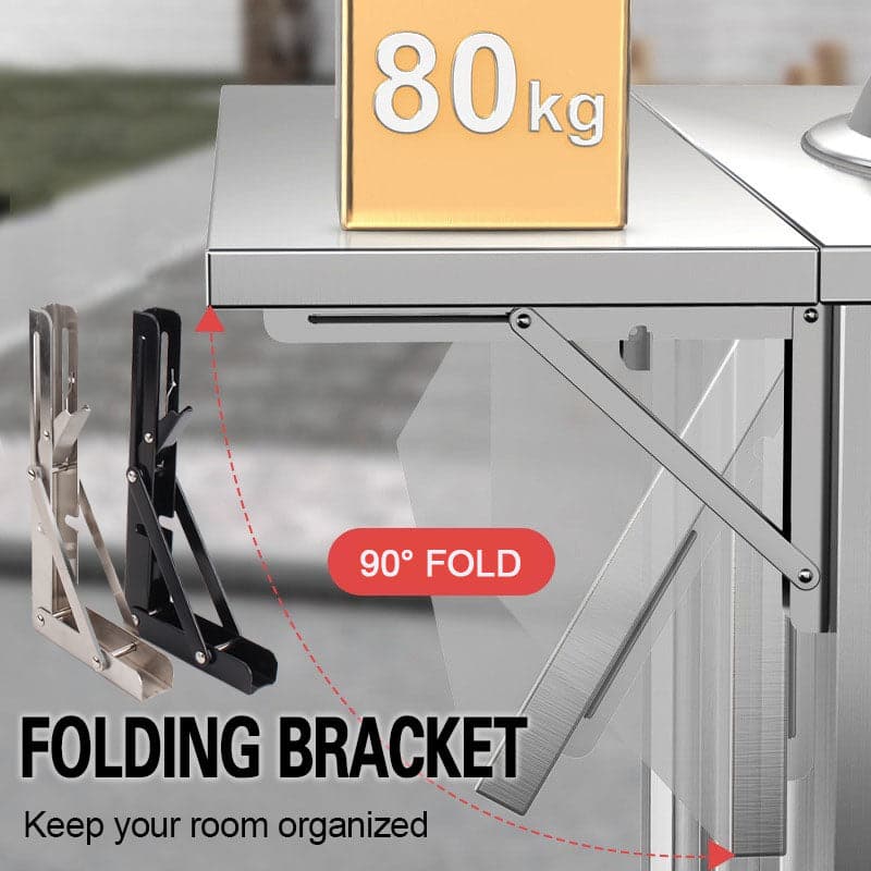SwiftFold™ — Unlock Instant Freedom with Heavy-Duty, Space-Saving Brackets
