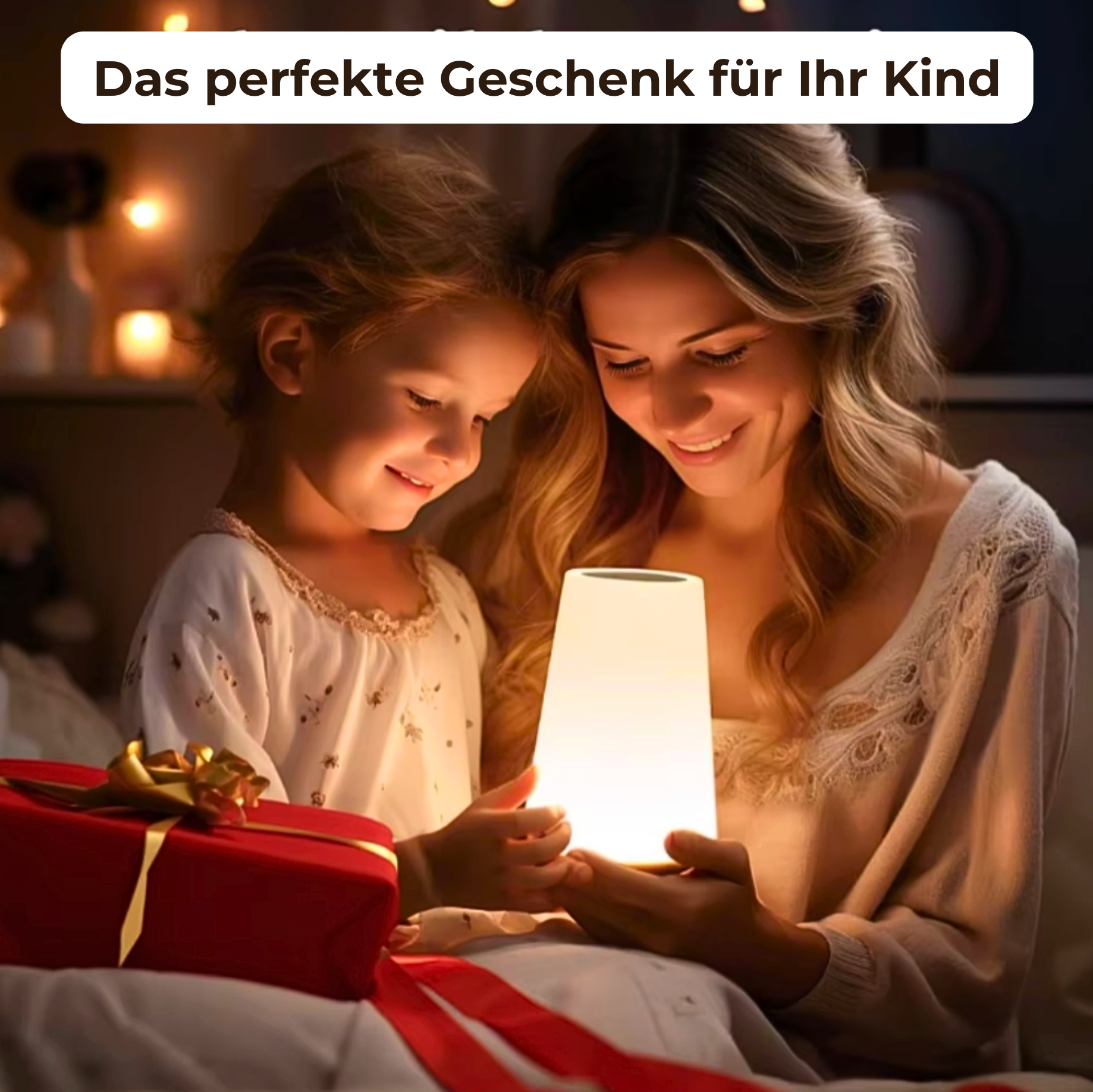 LumiSleep - Wireless USB Rechargeable Bedside Lamp with Touch Dimming (Includes 13 Colors + Remote Control)