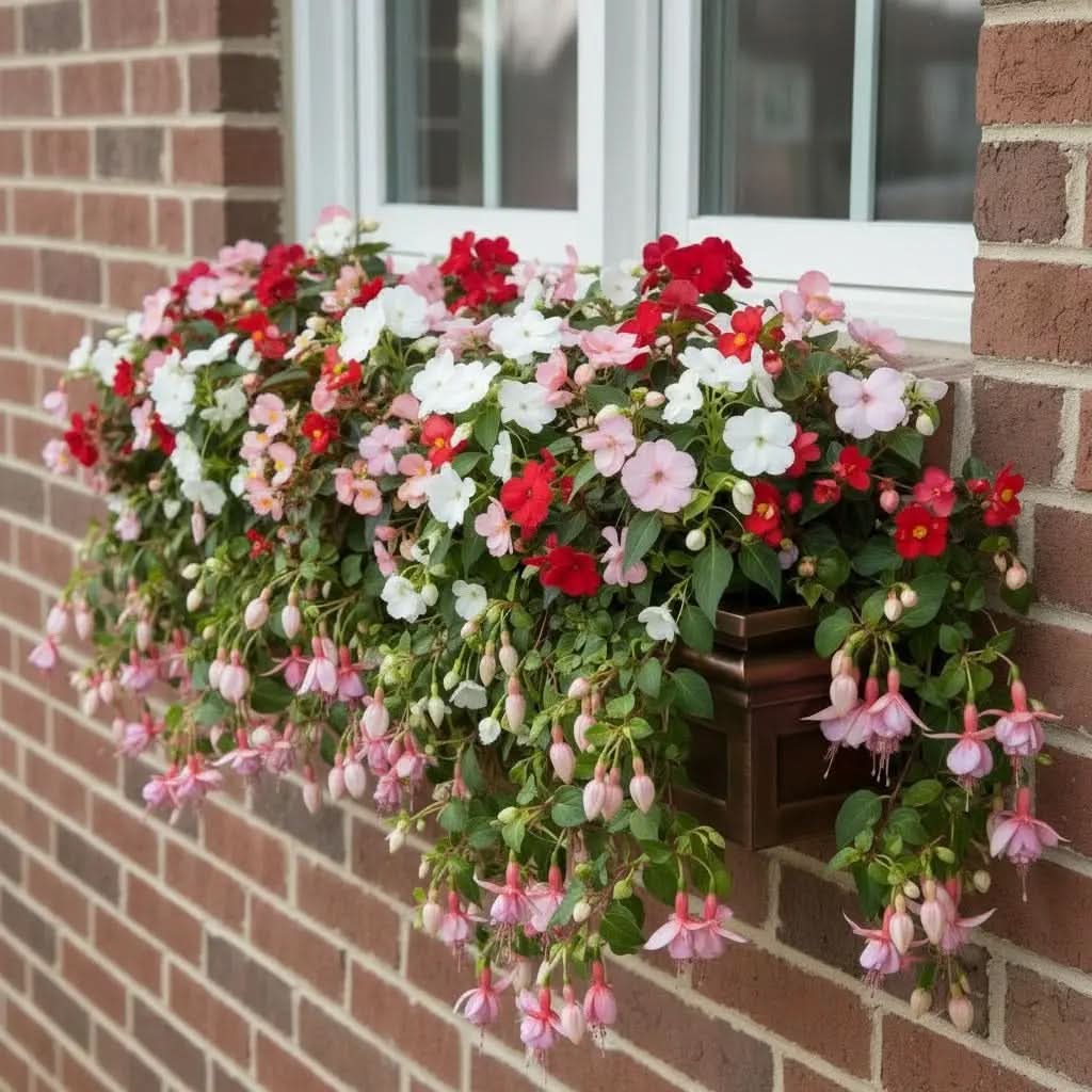 Outdoor Planter Box for Windows – Copper Design