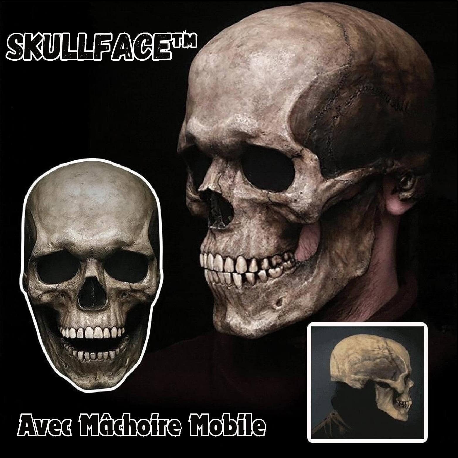 GraveGaze™ — Command Every Room with a Bone-Chillingly Real Skull That Moves and Breathes with You