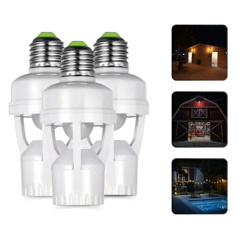1+1 Free Smart Motion Detector with Light Sensor and Adjustable Timer