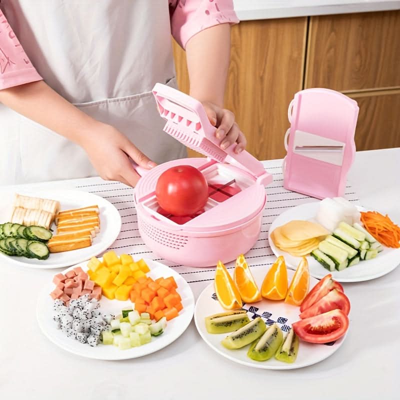 12-in-1 Multifunctional Vegetable Slicer and Chopper