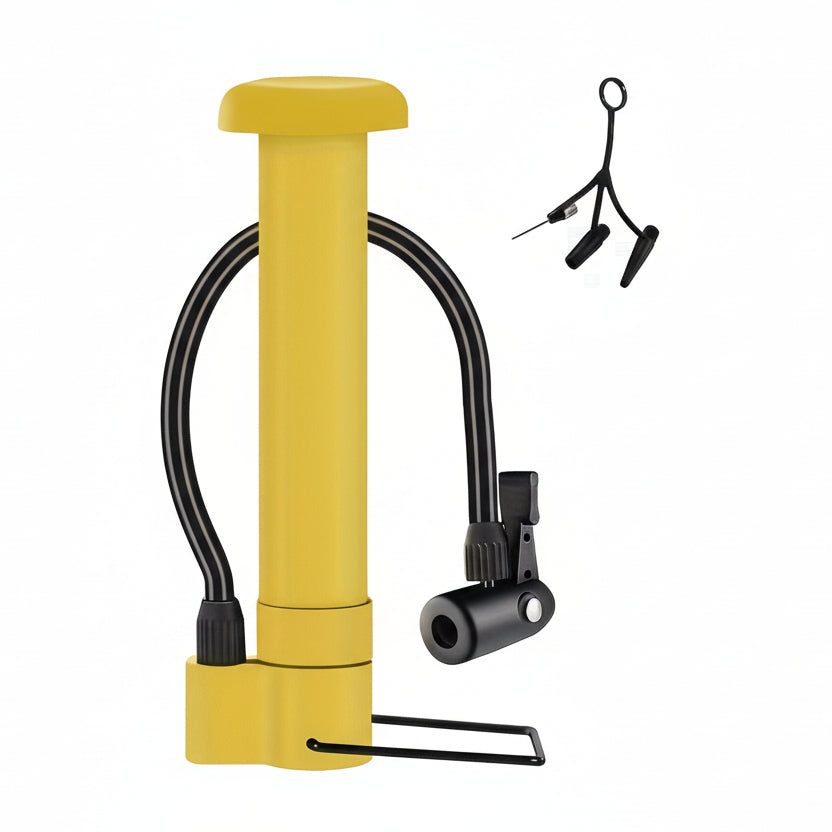 SwiftInflate - Portable 80PSI Hand Pump for Bikes & Sports
