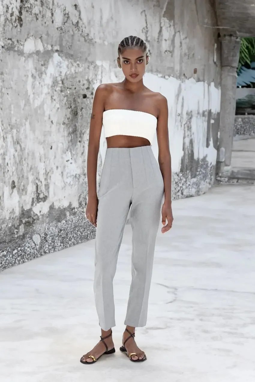 LunaLift™ Pleated High Waist Pants — Sculpt Your Curves and Feel Unstoppable All Day