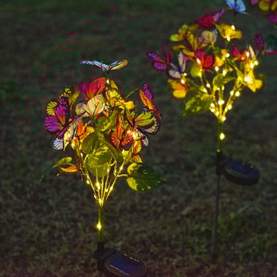 ViviLuxe™ Solar Butterfly Lights — Transform Your Garden Into a Stunning Nighttime Wonderland