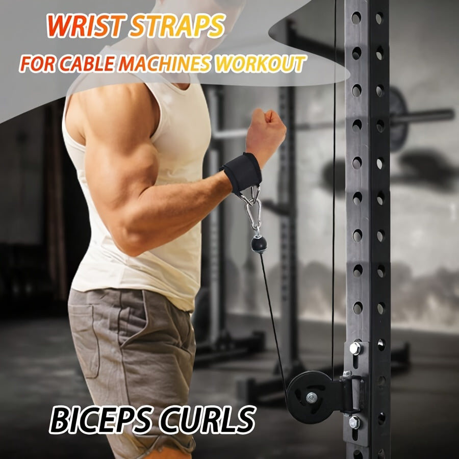 LiftStrong – Customizable Anti-Slip Wrist Straps for Enhanced Performance