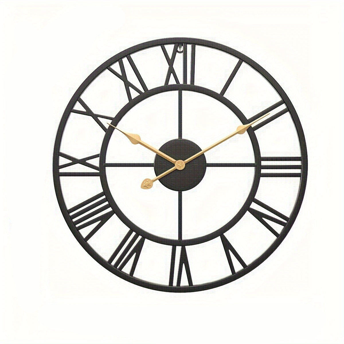 TranquilTime - Elegant Silent Round Wall Clock for Bedrooms