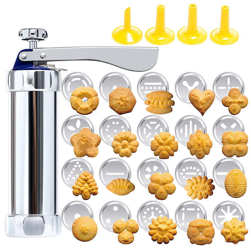 Cookies | Aluminum Dough Stamper | Piped Pastries and Decorating | Bakezy
