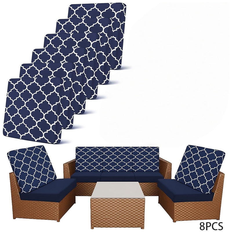 SlipTide™ Stretch Patio Sofa Cushion Covers — Wrap Your Cushions in Flawless Fit and Spill-Proof Ease