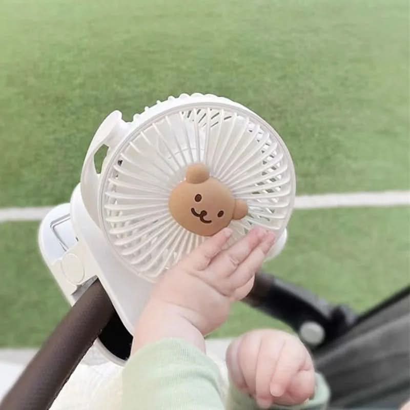 Rechargeable Clip-On Fan for Portable Use