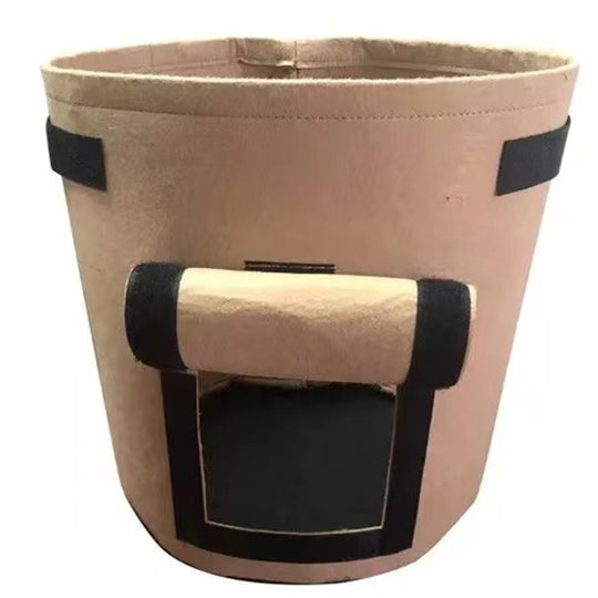Grow Bag | Breathable Nonwoven Fabric | Velcro-Closure Harvest Flap | HarvestBag
