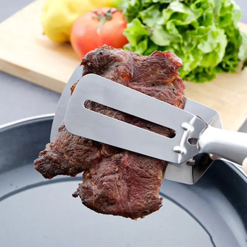 Reversible 2-in-1 Grabber Tool in Stainless Steel – Flip and Grasp