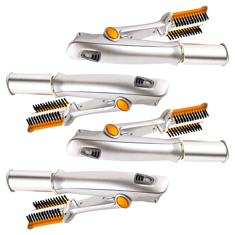 Dual Function Rotating Brush for Effortless Hair Styling