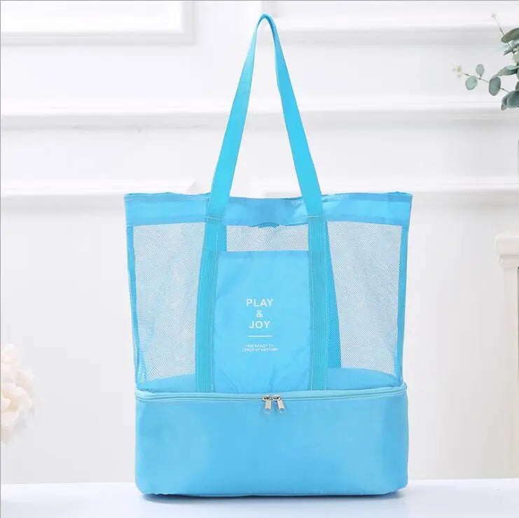 Dual Function Shoulder Bag with Insulated Cooler – Perfect for Outings