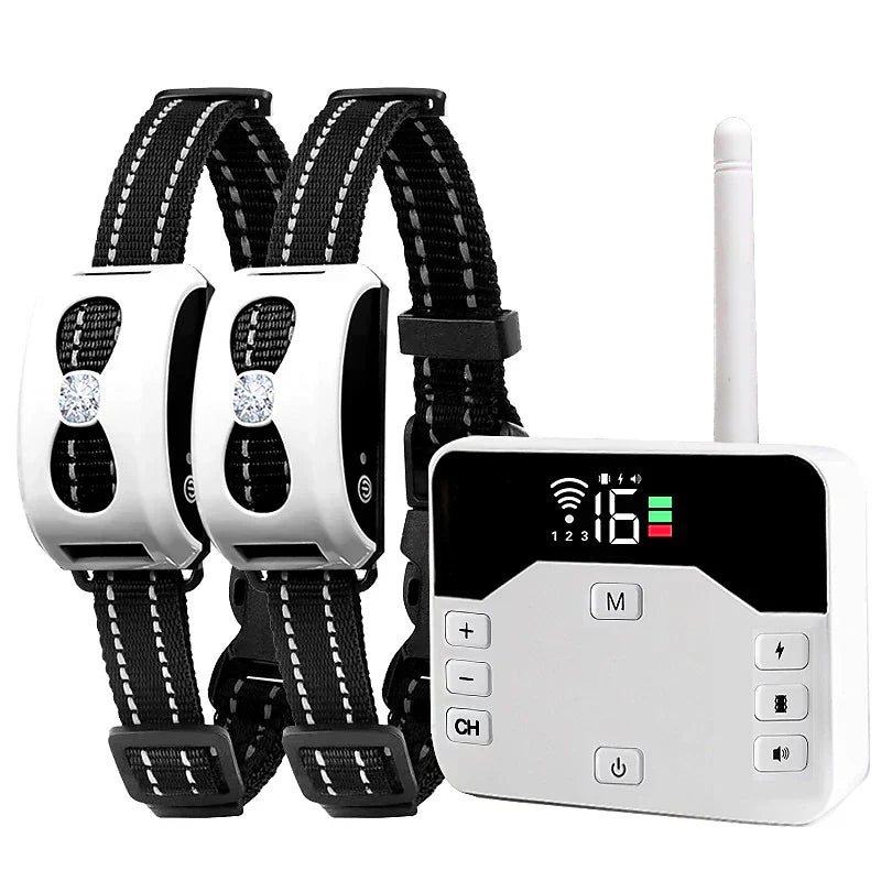 Dual-Function Wireless Pet Containment and Training System