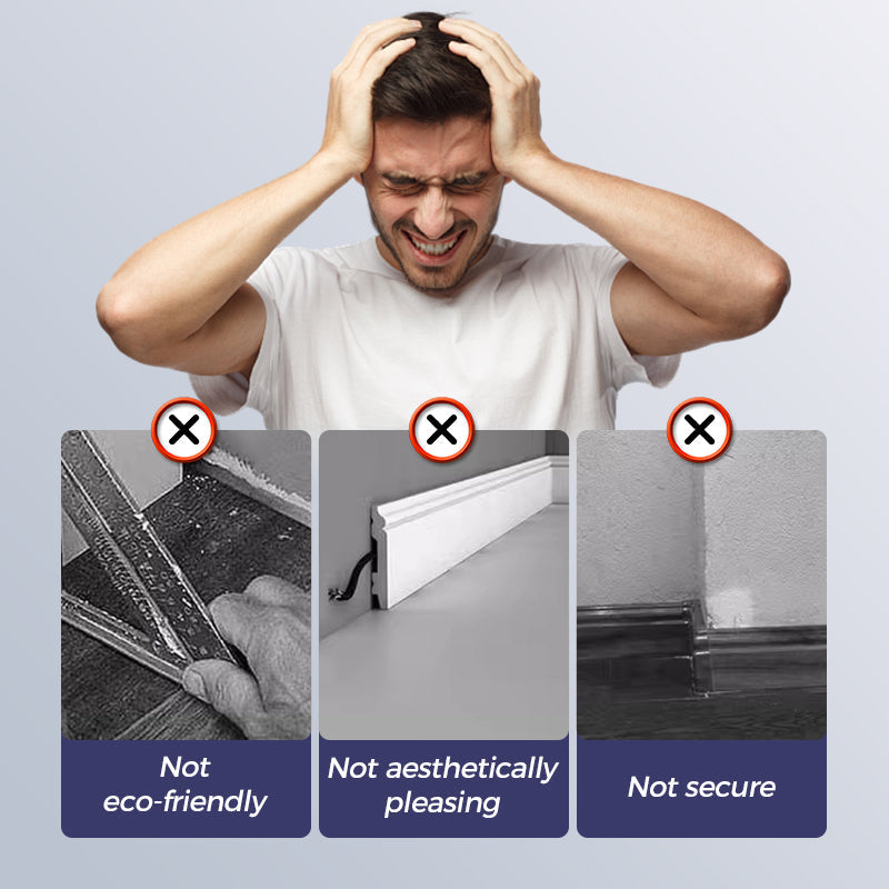 GlideHold™ Nails — Snap Perfect Baseboards Instantly with Unshakable Strength