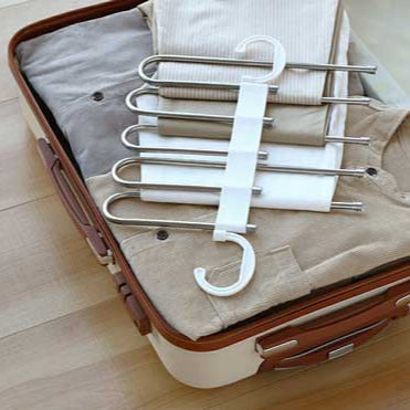 Space-Saving 5-in-1 Hanger | Foldable Clothes Organizer