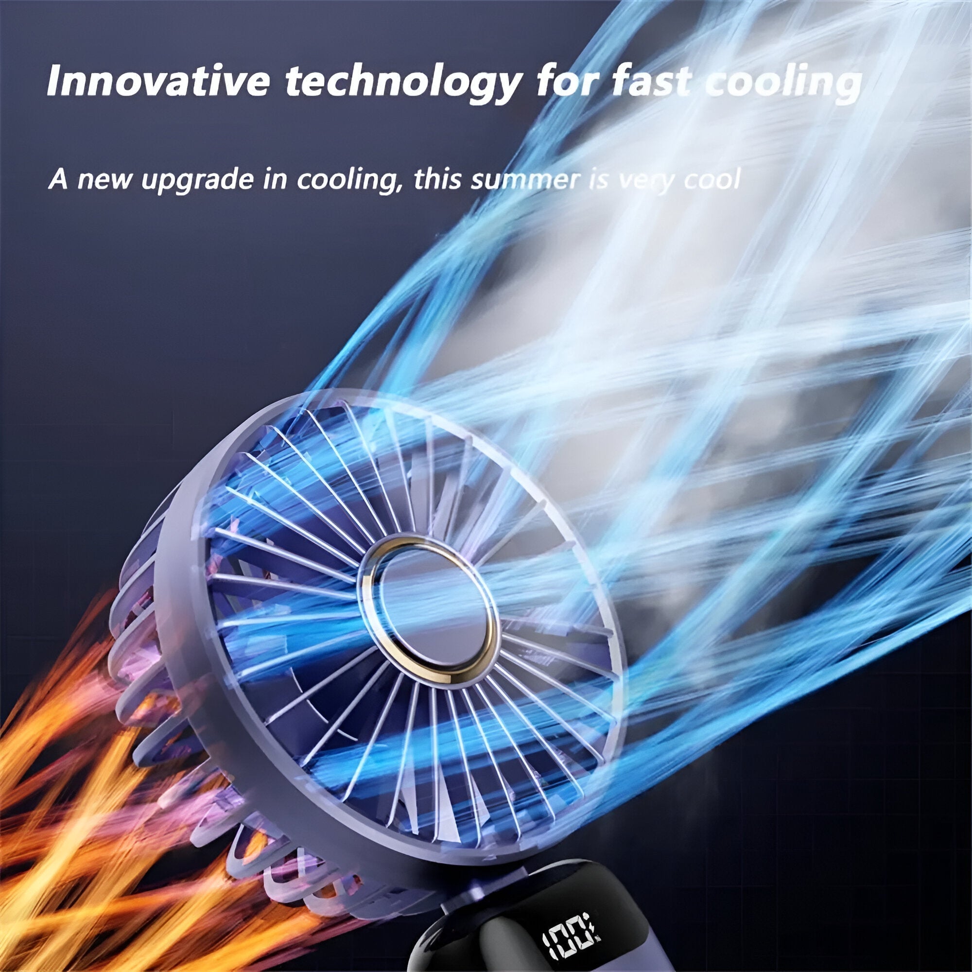 Portable Rechargeable Mini Fan for On-the-Go Cooling