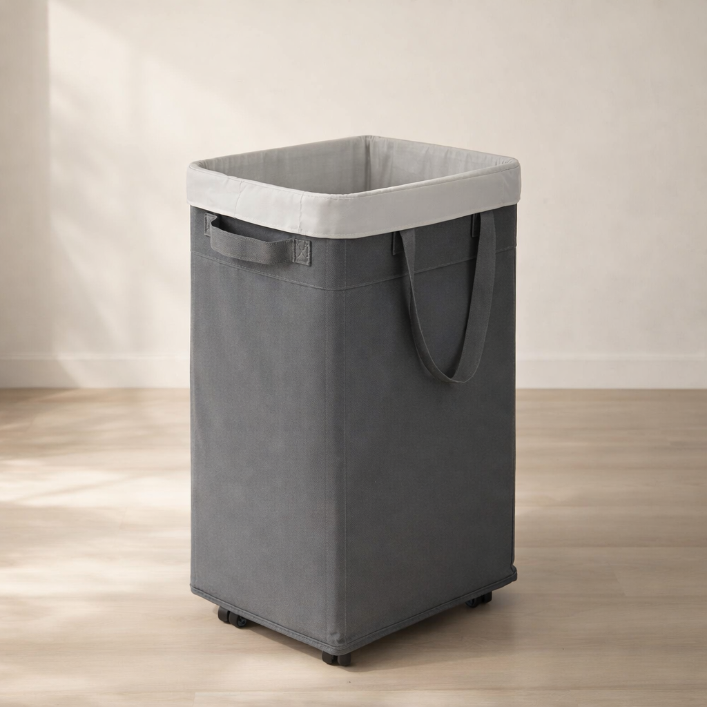 Mobile Laundry Solution - 75L Capacity with Easy Rolling Wheels
