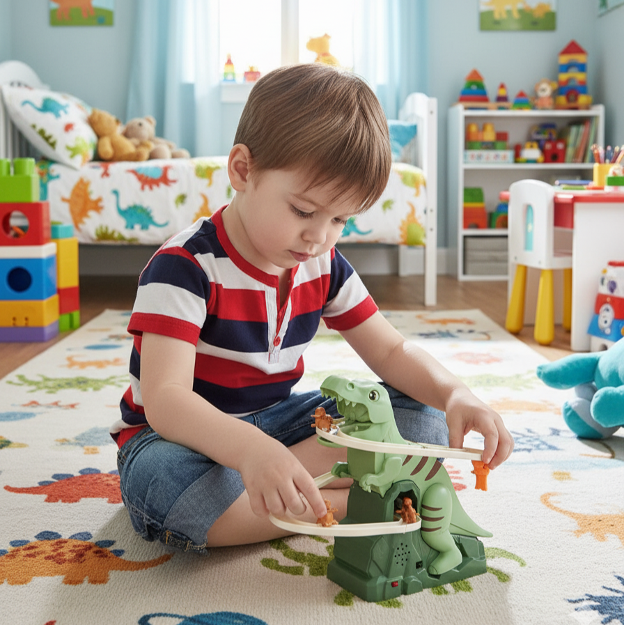 PrestoRex™ ThrillSlide — Ignite Your Child’s Confidence with Every Heart-Pounding Dino Adventure