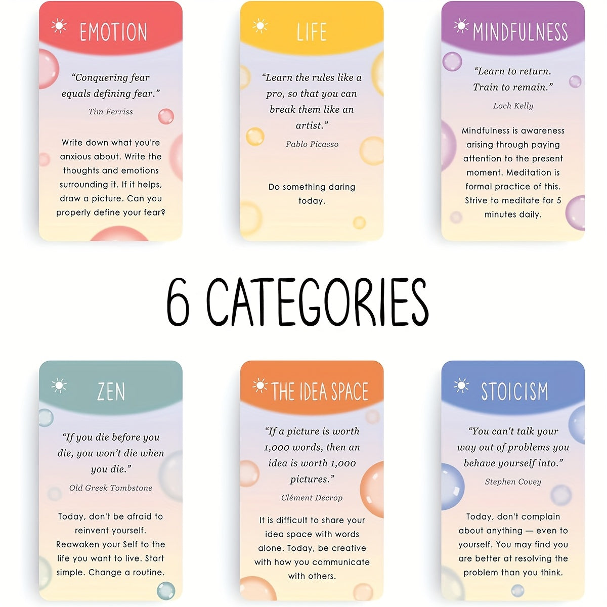 Serenity Cards – 100 Mindfulness Prompts for Inner Peace