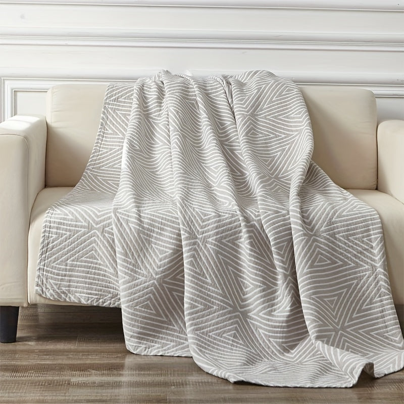 BreezySoft – Lightweight Cotton Blanket for Ultimate Summer Relaxation
