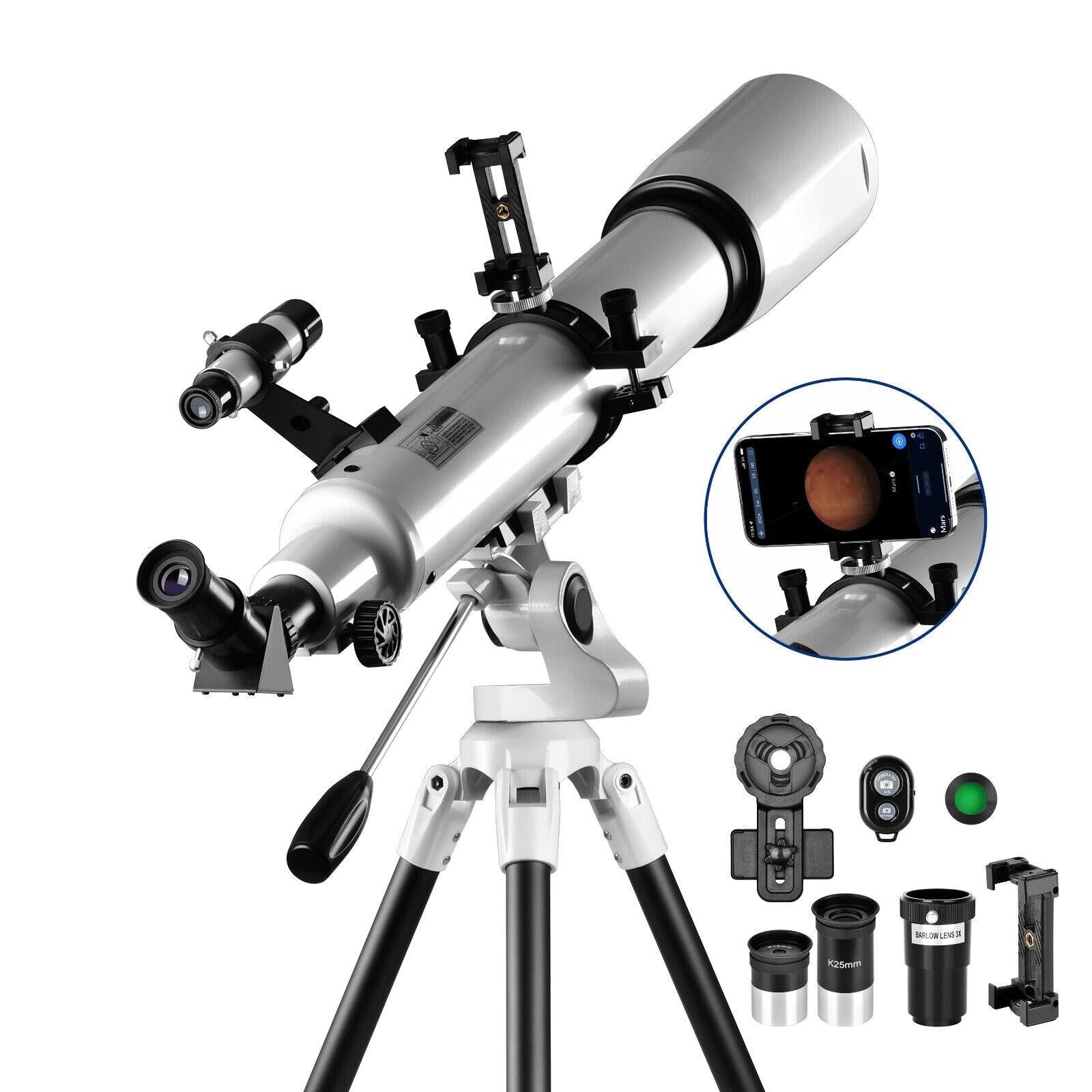 Starlight Explorer 210X Telescope with Tripod & App for Beginners