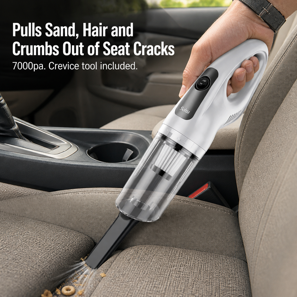 SparkBlitz™ — Lift Crumbs, Pet Hair and Dust From Every Nook Cordlessly