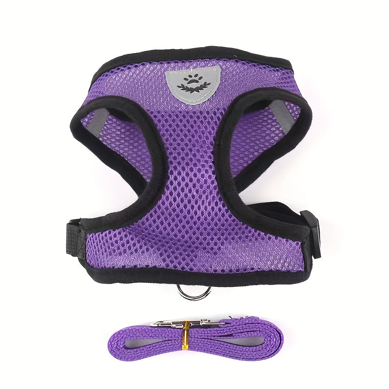 IllumiPet - Reflective Safety Vest with Leash for Pets