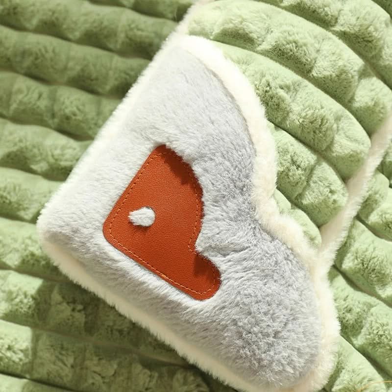 Plush Pet Bed with Easy-Clean Fabric