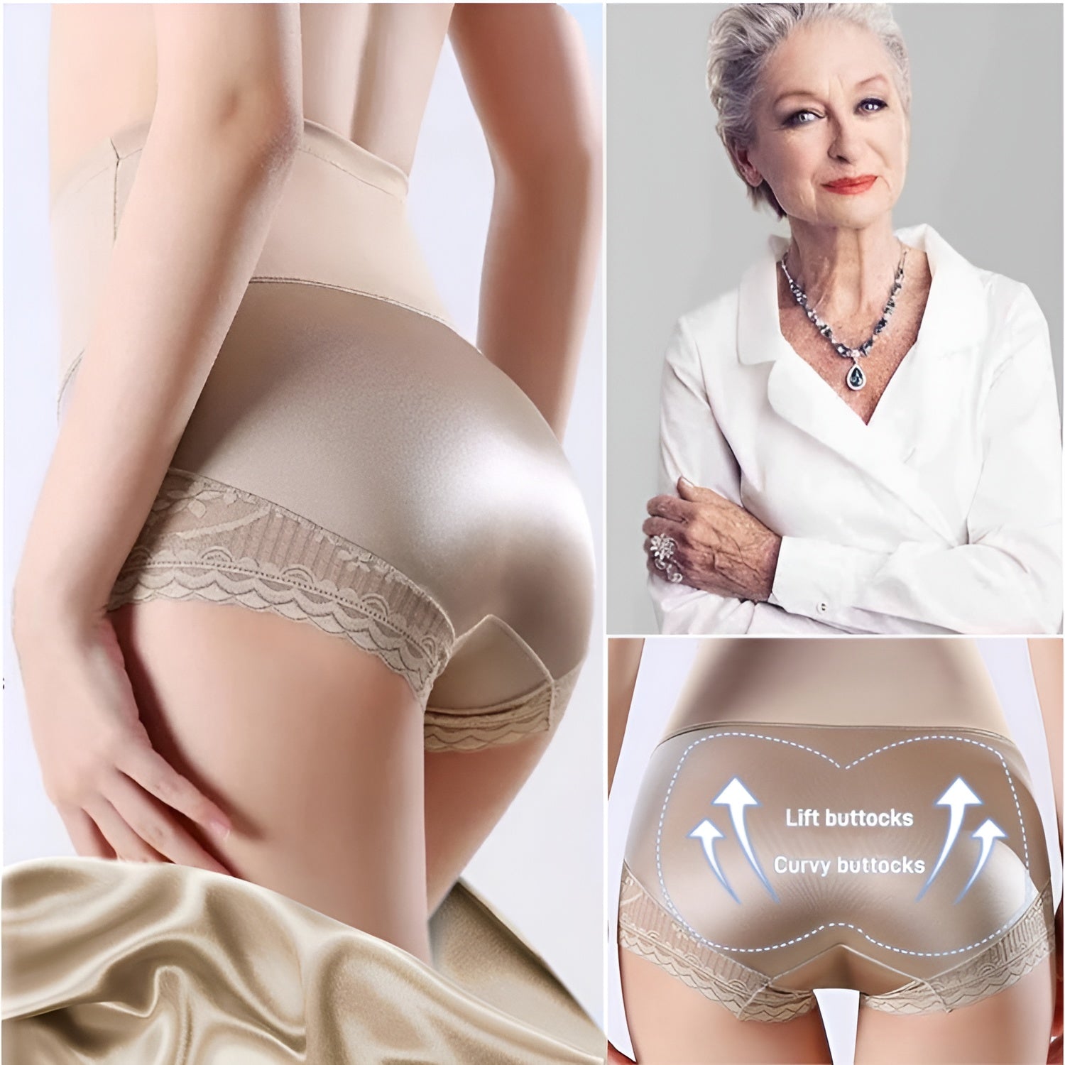 CurveLift™ Lace Shaper — Sculpt Your Dream Curves with All-Day Comfort and Confidence