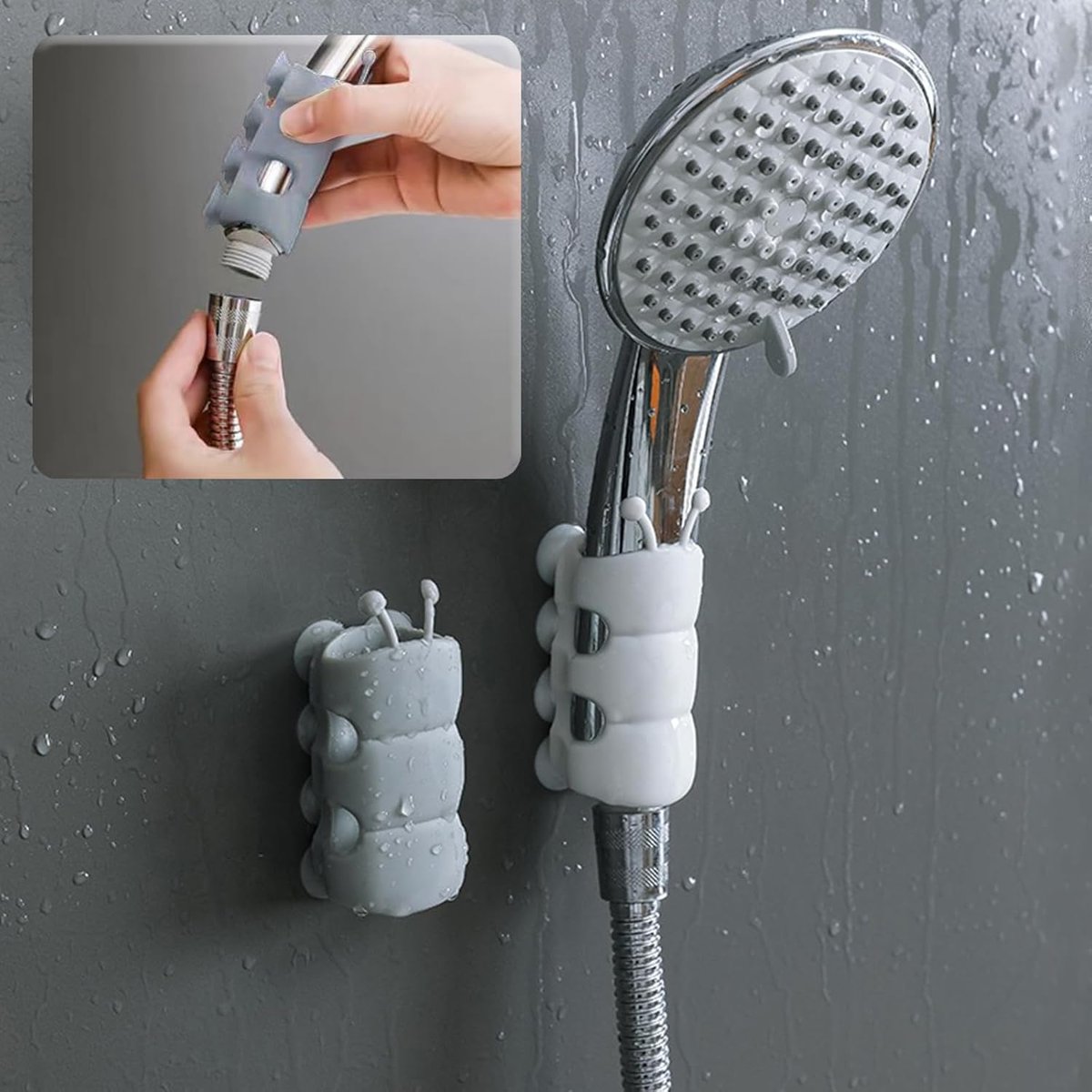 2+2 FREE | Shower Holder for Complete Control During Family Moments