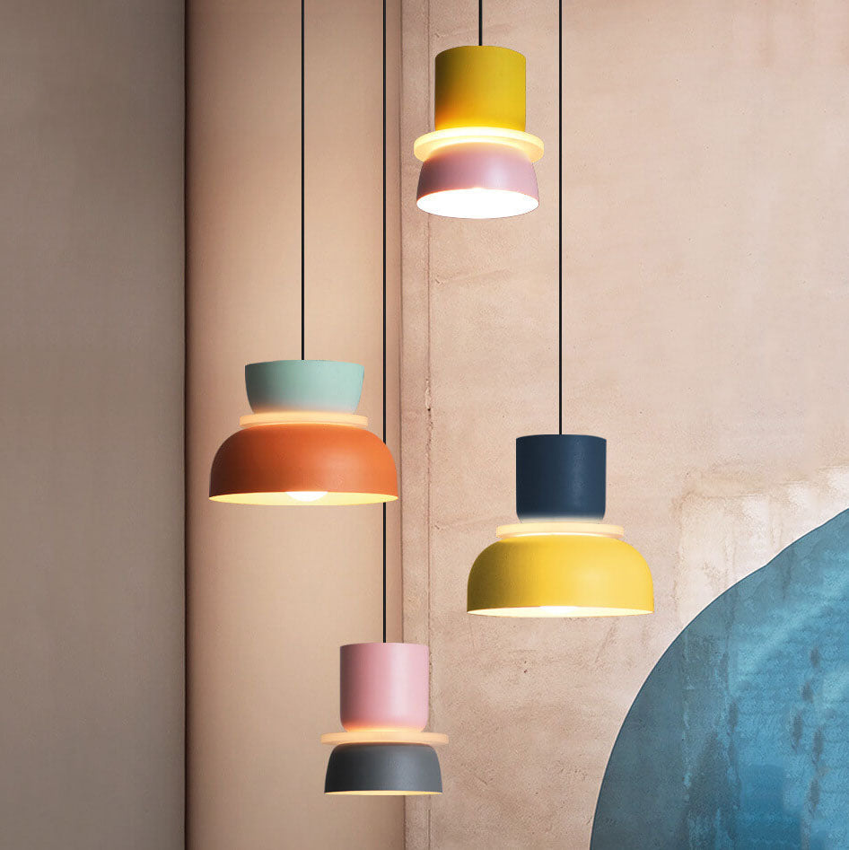Macaron Style LED Pendant Light Fixture