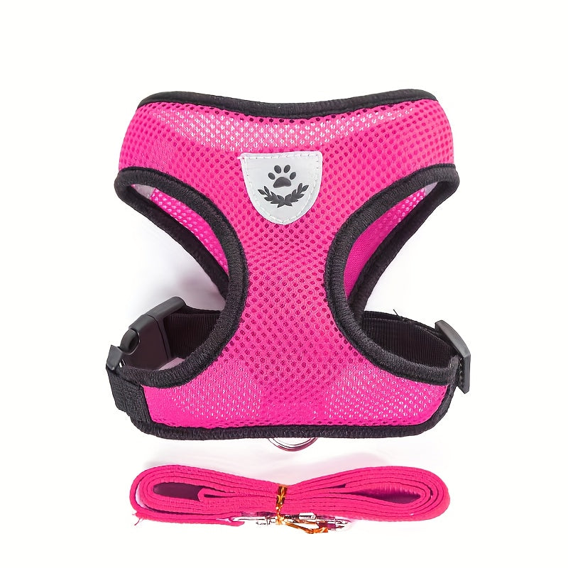 IllumiPet - Reflective Safety Vest with Leash for Pets
