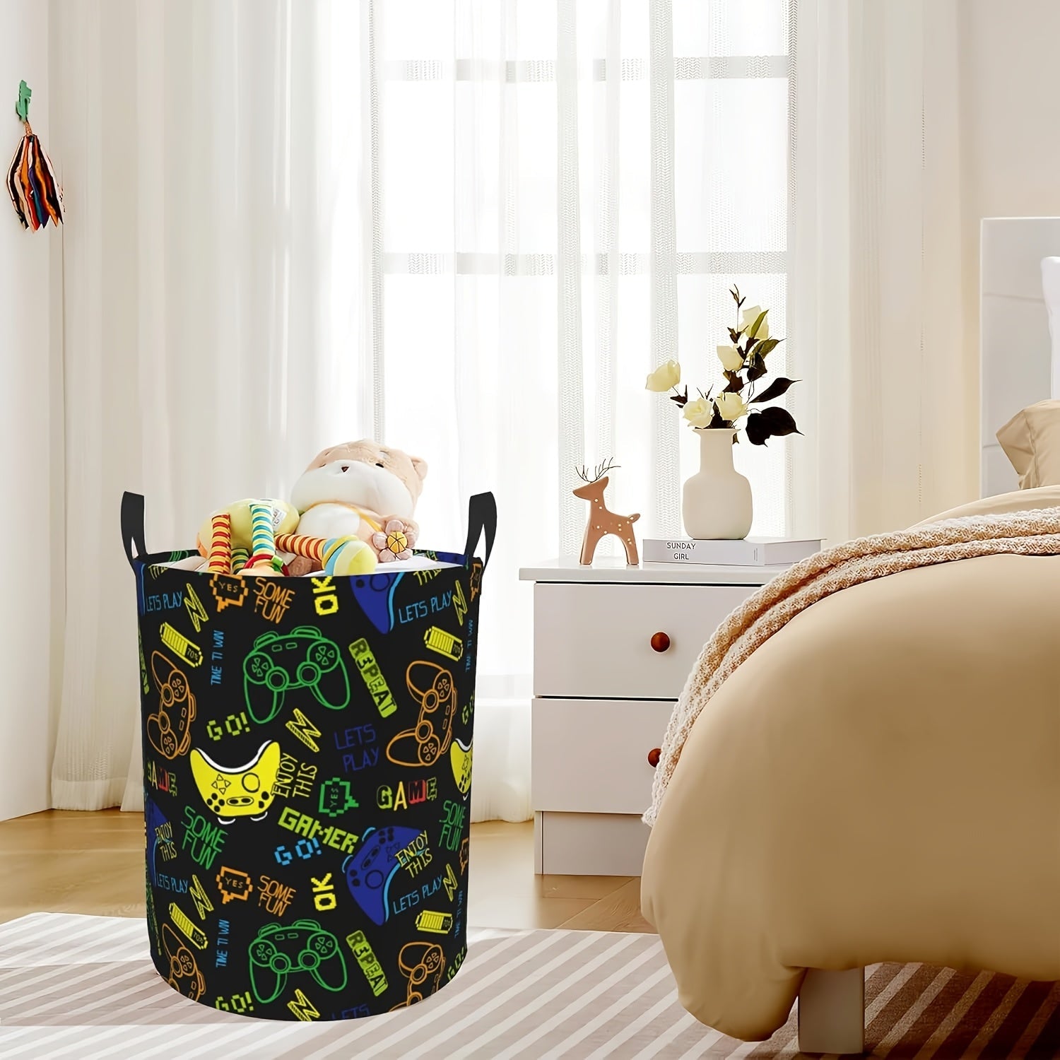 GameNest – Versatile Foldable Laundry Organizer
