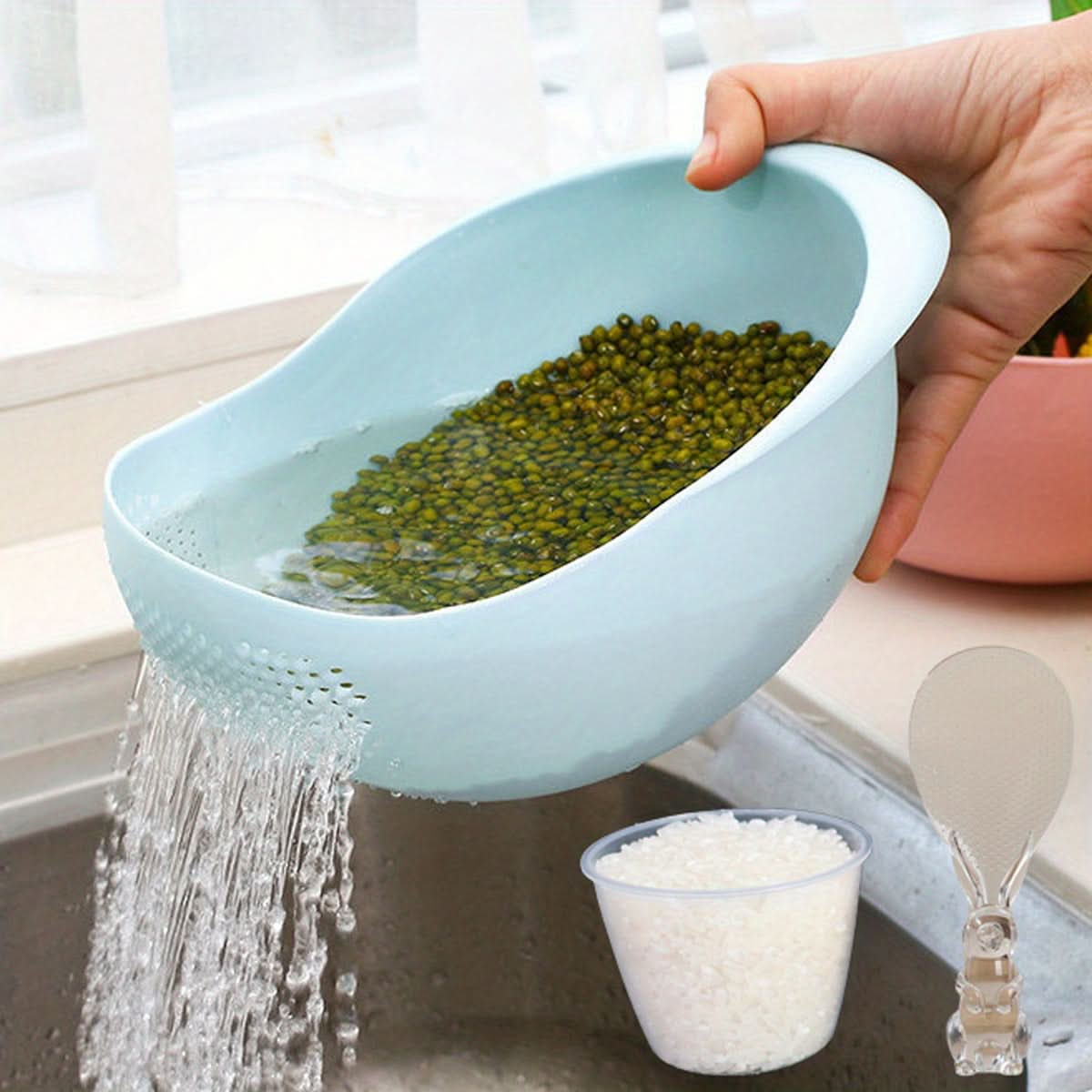 Multifunctional Strainer Basket for Kitchen Washing