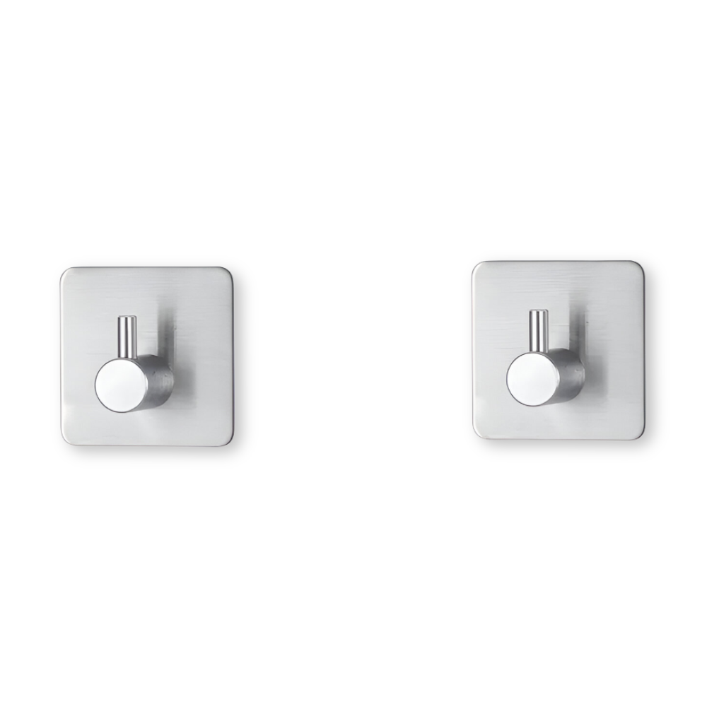 Towel Rack | Wall-Mounted Adhesive | Water-Resistant Stainless Steel | BathLine