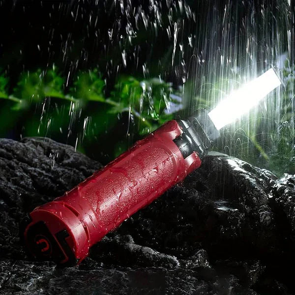 Versatile 180° LED Work Light – Rechargeable & Waterproof
