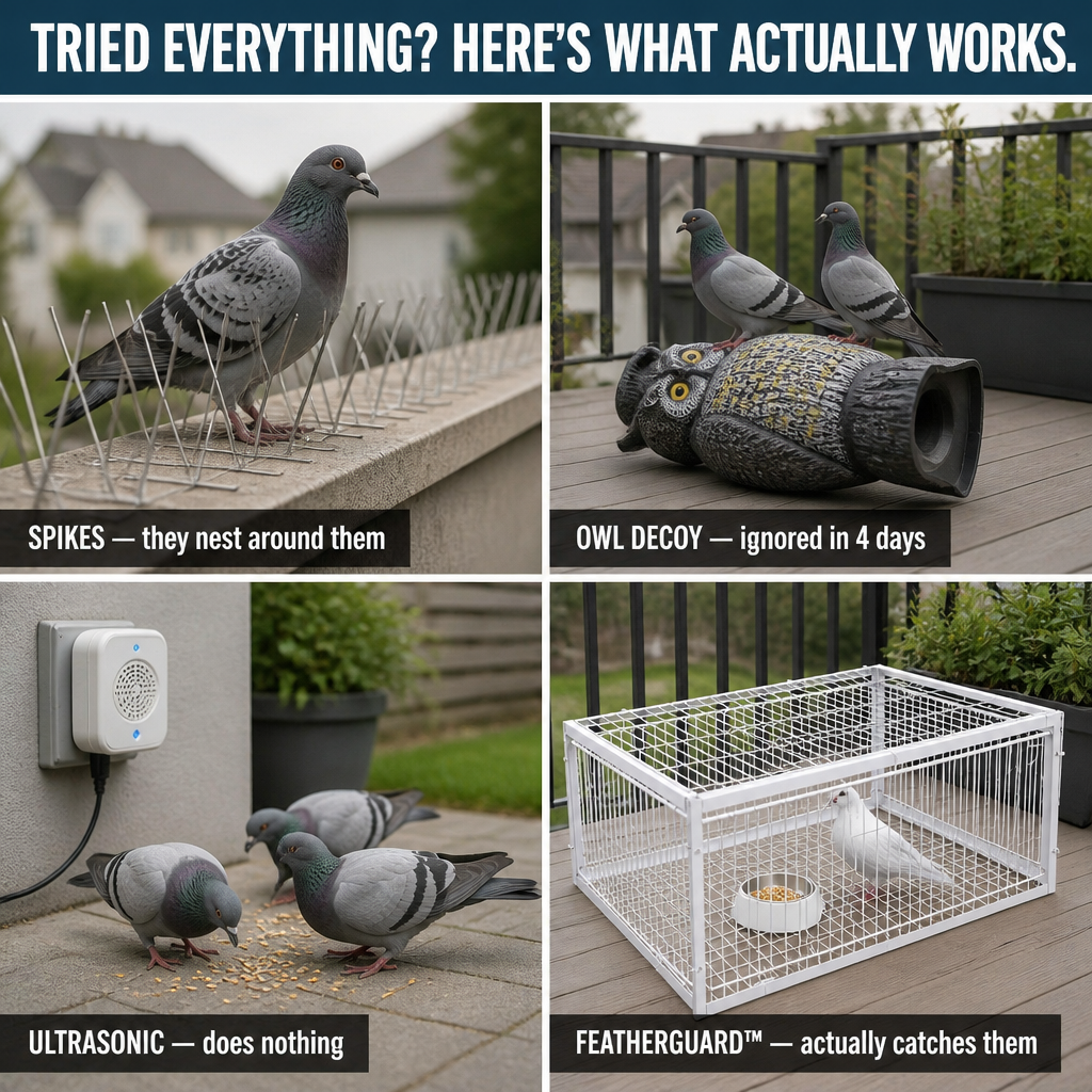 AeroTrap™ — Outsmart Pigeons Fast and Win Your Outdoor Peace Back