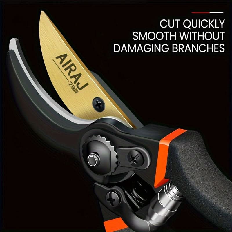 Heavy-Duty Garden Pruning Shears for Efficient Trimming
