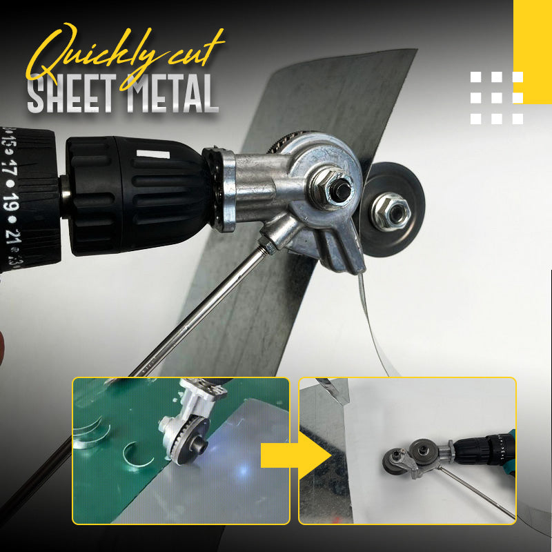 RazorGear™ — Transform Your Drill into a Safety-First, Effortless Metal-Cutting Powerhouse